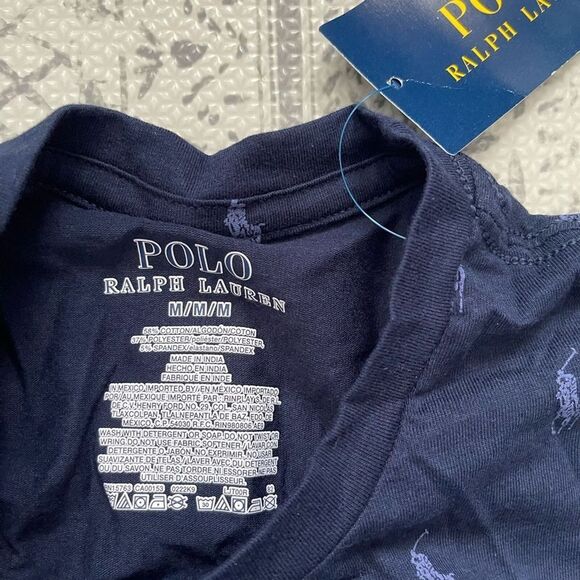 NWT Polo Ralph Lauren Knit Long John Base Layer Crew M - Picture 6 of 8